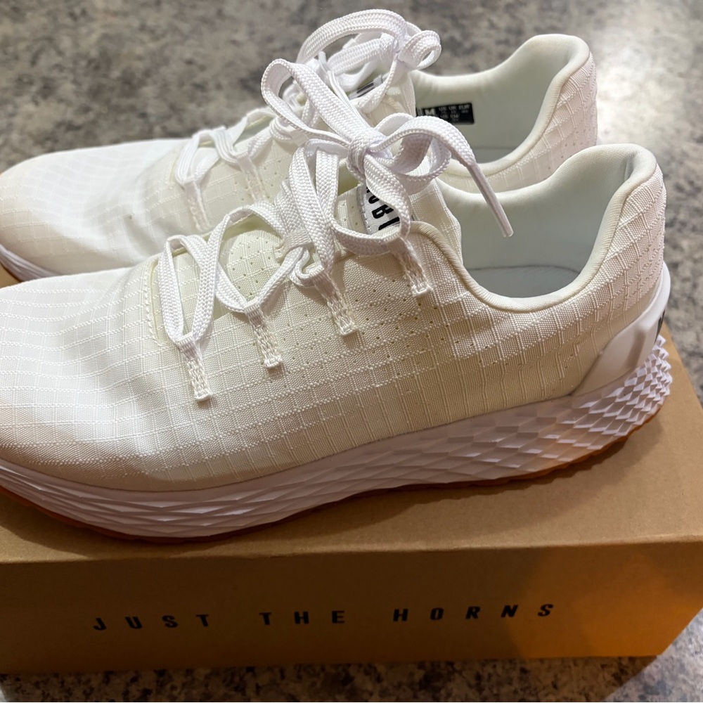 NOBULL White and Gum Sneakers